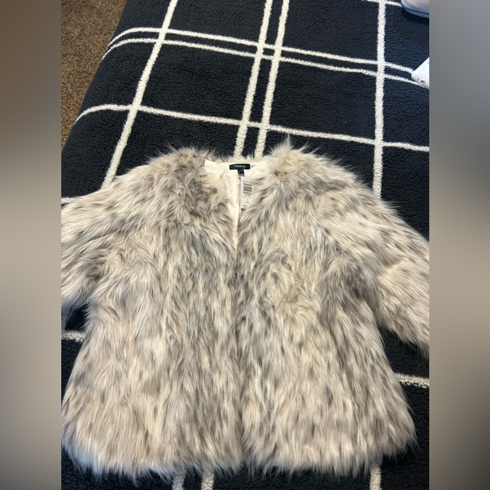 Torrid Fuax Fur Coat